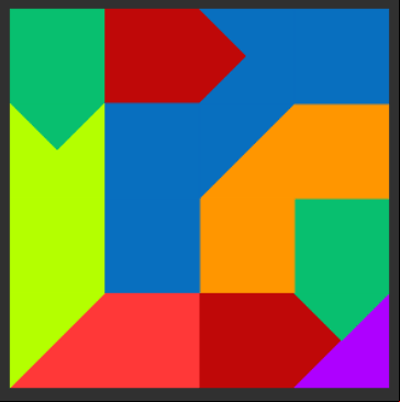 Tangrams Solution Level 17